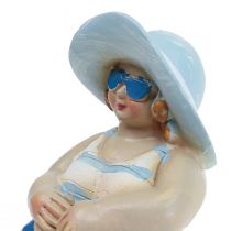 Marine Deco Ladies Deco Figuras Baddeko H10/9.5cm Juego de 2