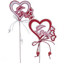 Artículo Flor plug deco plug &quot;Amor&quot; San Valentin 25.5cm 16pcs