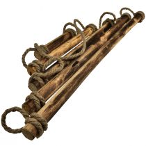 Artículo Decoración de pared de madera boho decoración navideña flameada 75×105cm