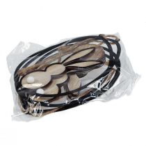 Artículo Decoración de conejito de Pascua para colgar Decoración de Pascua madera 13cm 4ud