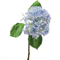 Artículo Hortensia artificial azul flor artificial azul Ø15,5cm 45cm