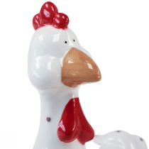 Artículo Figuras decorativas de decoración de Pascua de gallinas 18,5 cm 2 piezas