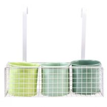 Artículo Maceta para colgar decoración de balcón decoración de cocina L26cm