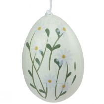 Artículo Huevos de Pascua decorativos para colgar flores jaspeadas 7cm 3ud