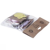 Artículo Conejitos de Pascua en forma de panal Conejitos sentados para colgar 7x4,5x6cm 5 piezas