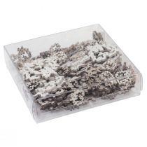 Artículo Decoración dispersa pájaro madera corazón decoración de mesa natural 3,5/1,5 cm 72 piezas