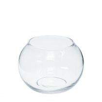 Artículo Florero de bola Cristal Mini Florero Redondo Cristal Deco H8cm Ø7cm