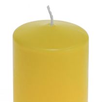 Artículo Vela Pilar Amarillo Limón Velas Wenzel Velas PURE 130×60mm