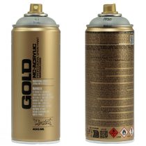 Artículo Pintura Spray Spray Gris Montana Gold Techo Mate 400ml