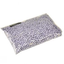 Artículo Brillantes cuentas decorativas de 4 mm a 8 mm, color púrpura, 1 litro