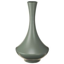 Artículo Jarrón con elegante forma curva, decoración interior moderna, 33cm