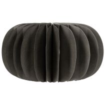 Artículo Anillo decorativo de papel con forma de calabaza y diseño de panal de abeja, 24 cm, 4 unidades