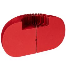 Artículo Decoración de papel con forma de calabaza redonda de panal, decoración moderna para mesa, 24 cm, 4 unidades.