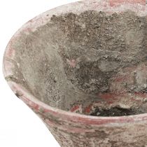 Artículo Maceta de resina, maceta de barro, maceta de terracota vintage, 7 cm de alto, 2 unidades