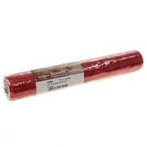 Artículo Camino de mesa Deco polar Sizoweb rojo 30cm 5m