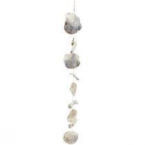 Artículo Guirnalda Capiz Guirnalda de conchas de nácar Driftwood L106cm