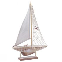 Decoración velero velero decoración marítima 31,5×5,5×48cm