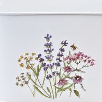 Artículo Macetero de metal para flores 27×16×15,5cm