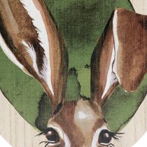 Artículo Decoración de Pascua decoración de conejitos de madera color natural 33cm×45cm