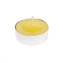 Artículo Vela perfumada vela de citronela, velas de té de citronela Ø3.5cm H1.5cm 6 piezas