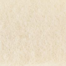 Artículo Cinta de fieltro blanca 7,5cm, 5m