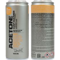 Limpiador spray acetona + diluyente Montana Cap Cleaner 400ml