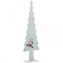 Calendario de adviento deco números abeto metal H50.5cm