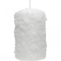 Artículo Velas de Adviento, velas de pilar, velas de bola de nieve 100/60 mm 4 piezas