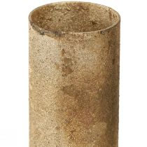 Artículo Portavelas de Adviento para velas de palo metal dorado Ø23mm 4ud