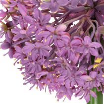 Artículo Flor artificial de Allium, cebolla ornamental, elegante decoración para el hogar, 90 cm