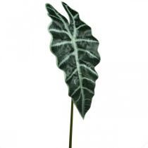 Flecha artificial hoja planta artificial alocasia deco verde 74cm