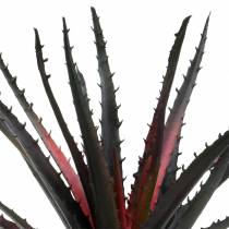 Artículo Aloe Vera artificial morado 26cm