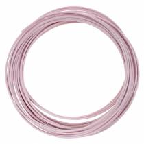 Artículo Alambre de aluminio Ø2mm rosa pastel 100g 12m