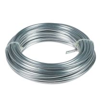 Artículo Alambre de aluminio alambre de aluminio 5mm alambre de joyería plata 500g