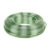 Artículo Alambre de aluminio Ø2mm 500g 60m Verde menta