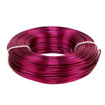 Hilo Aluminio Ø2mm 500g 60m Rosa