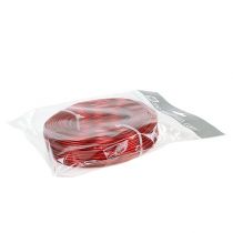 Artículo Alambre de aluminio rojo Ø2mm, 60m, alambre para manualidades 500g para proyectos de bricolaje, decoraciones y fabricación de joyas