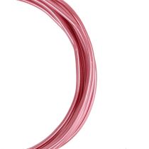 Artículo Alambre de aluminio 2mm rosa 3m