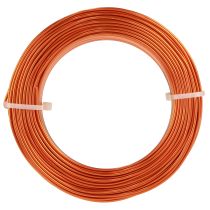 Artículo Alambre de aluminio para manualidades, naranja, Ø2 mm, 500 g, 60 m, para decoraciones DIY