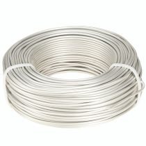 Artículo Alambre de aluminio Ø2mm alambre para bonsái color crema 500g 60m