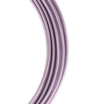 Hilo aluminio violeta pastel Ø2mm 12m