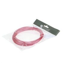 Artículo Alambre de aluminio rosa, Ø2mm, 12m