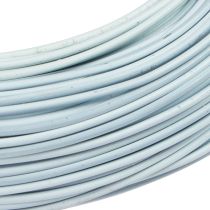 Artículo Alambre de aluminio, 2 mm blanco, alambre para joyería, 60 m (500 g), alambre para manualidades para decoración y floristería.