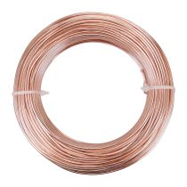 Alambre de aluminio alambre de aluminio 2mm alambre de joyería oro rosa 60m 500g