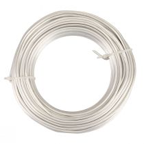 Alambre de aluminio alambre de aluminio 3mm alambre de joyería blanco-plata mate 500g