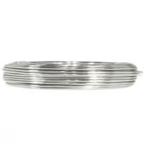 Artículo Alambre de aluminio alambre decorativo alambre artesanal plata Ø3mm 1kg