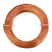 Artículo Alambre de aluminio naranja Ø2mm 500g 60m