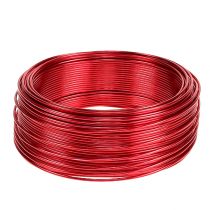 Artículo Hilo Aluminio Rojo Ø2mm 500g 60m