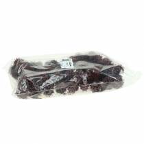 Artículo Conos de liquidámbar escarchados en rojo 250 g