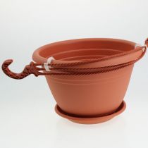 Artículo Cesta colgante Galicia Ø30cm terracota
